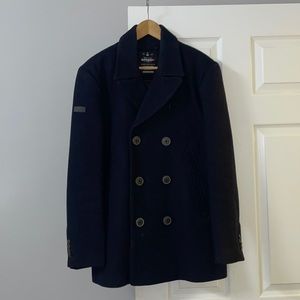 Mens Superdry pea-coat